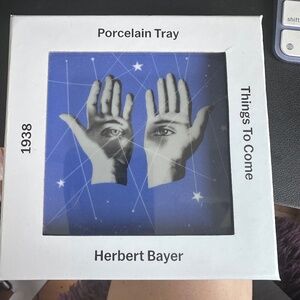 MoMA Herbert Bayer Square Porcelain Tray